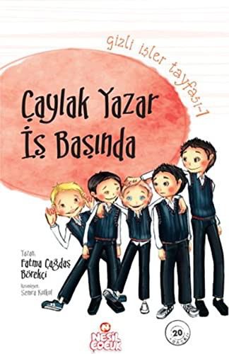 Çaylak Yazar İş Başında / Gizli İşler Tayfası -1 kitap kapağı