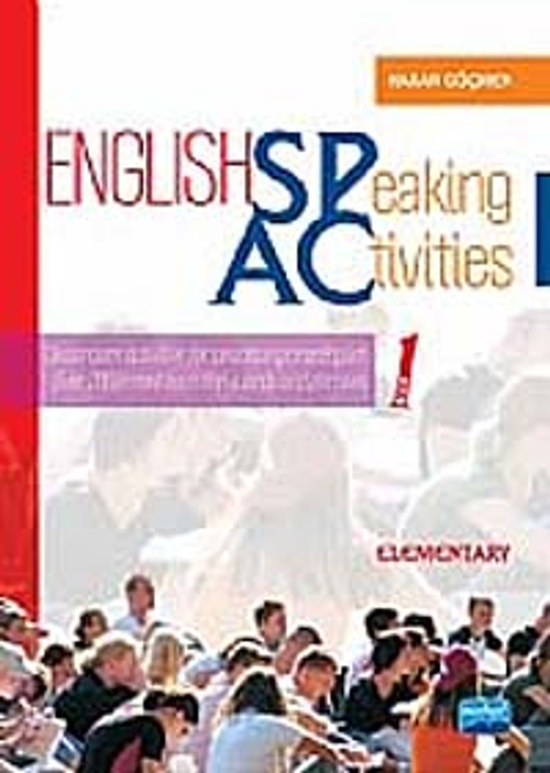 English Speaking Activities 1 kitap kapağı