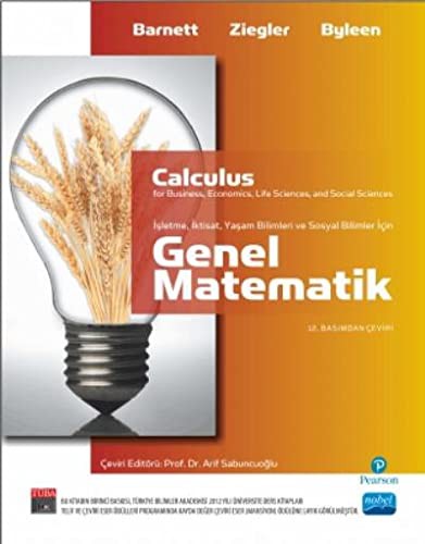 Genel Matematik kitap kapağı