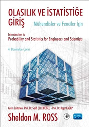 Olasılık ve İstatistiğe Giriş kitap kapağı