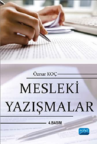 Mesleki Yazışmalar kitap kapağı