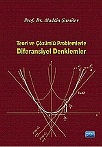 Teori ve Çözümlü Problemlerle Diferansiyel Denklemler kitap kapağı