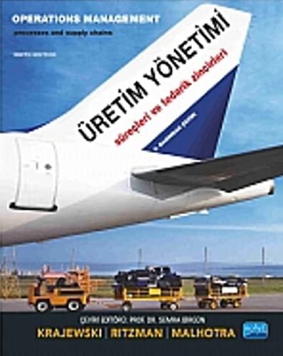 Üretim Yönetimi Süreçleri ve Tedarik Zincirleri -     Operations Management Processes and Supply Chains kitap kapağı