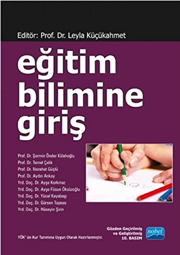 Eğitim Bilimine Giriş kitap kapağı