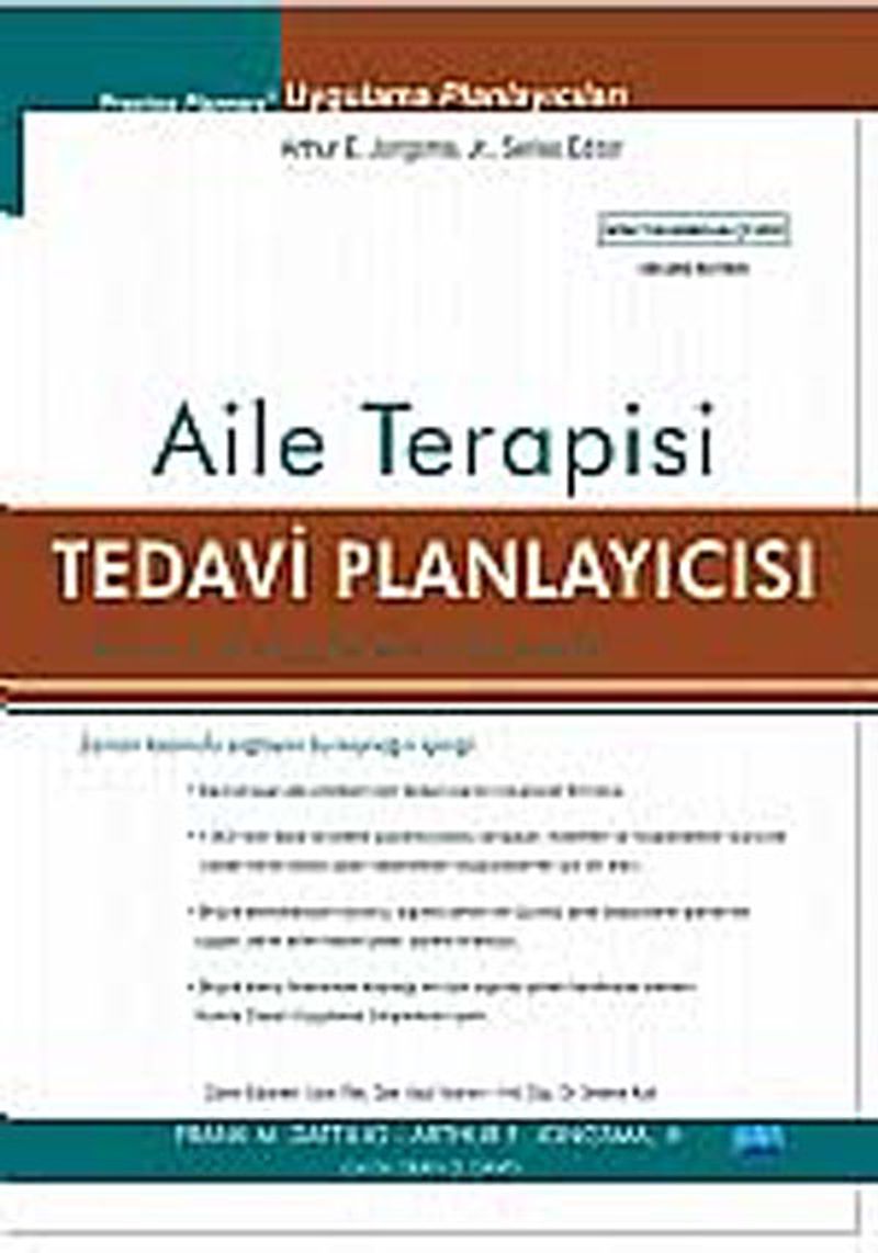 Aile Terapisi Tedavi Planlayıcısı kitap kapağı
