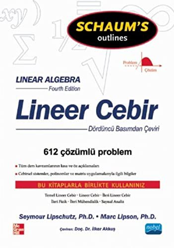 Lineer Cebir kitap kapağı