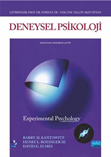 Deneysel Psikoloji kitap kapağı