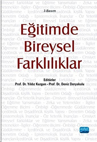 Eğitimde Bireysel Farklılıklar kitap kapağı
