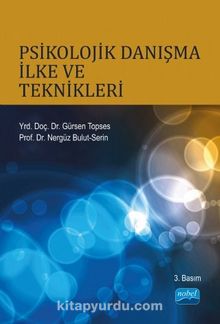 Psikolojik Danışma İlke ve Teknikleri kitap kapağı