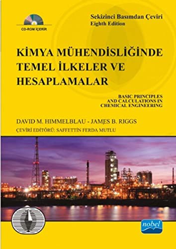 Kimya Mühendisliğinde Temel İlkeler ve Hesaplamalar kitap kapağı