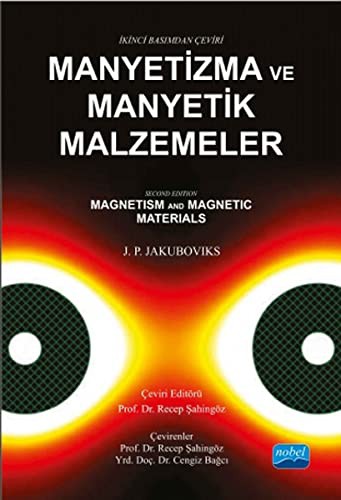 Manyetizma ve Manyetik Malzemeler kitap kapağı