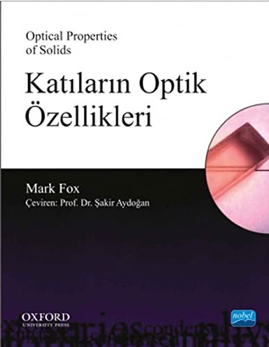 Katıların Optik Özellikleri kitap kapağı