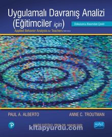 Uygulamalı Davranış Analizi (Eğitimciler İçin) kitap kapağı