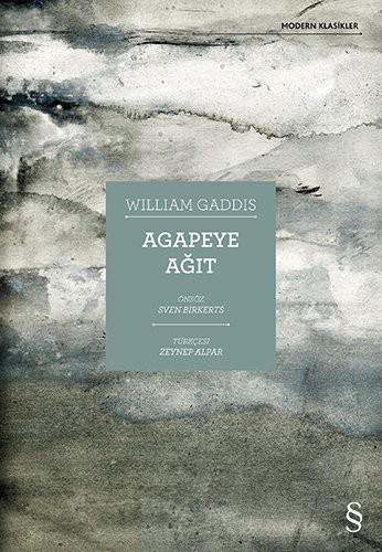 Agapeye Ağıt kitap kapağı