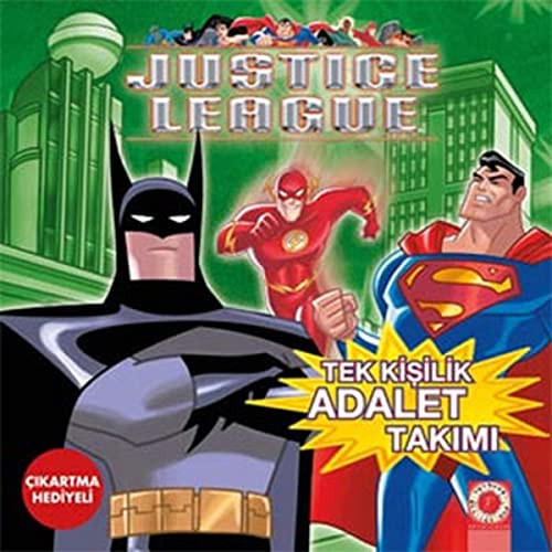 Tek Kişilik Adalet Takımı / Justice League kitap kapağı