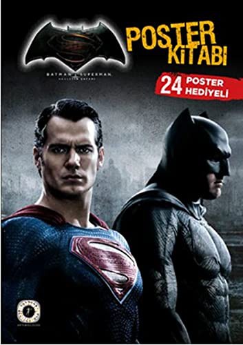 Batman v Superman Poster Kitabı kitap kapağı