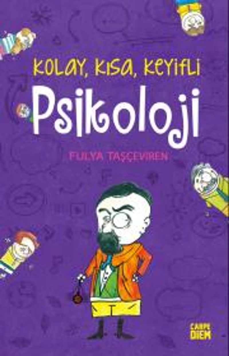 Kolay Kısa Keyifli Psikoloji kitap kapağı
