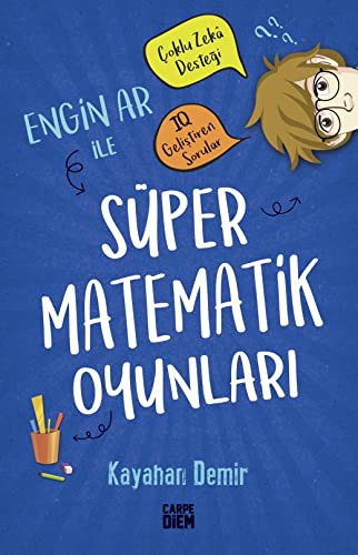 Engin Ar ile Süper Matematik Oyunları kitap kapağı