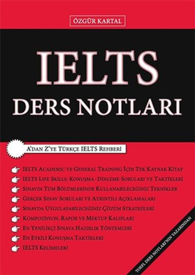 IELTS Ders Notları kitap kapağı