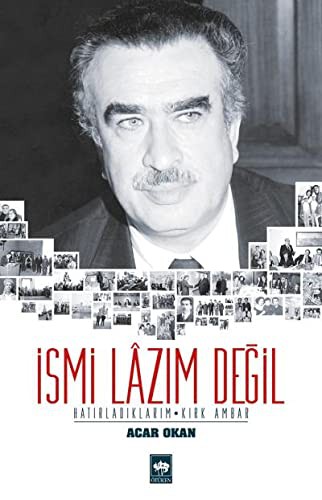 İsmi Lazım Değil kitap kapağı