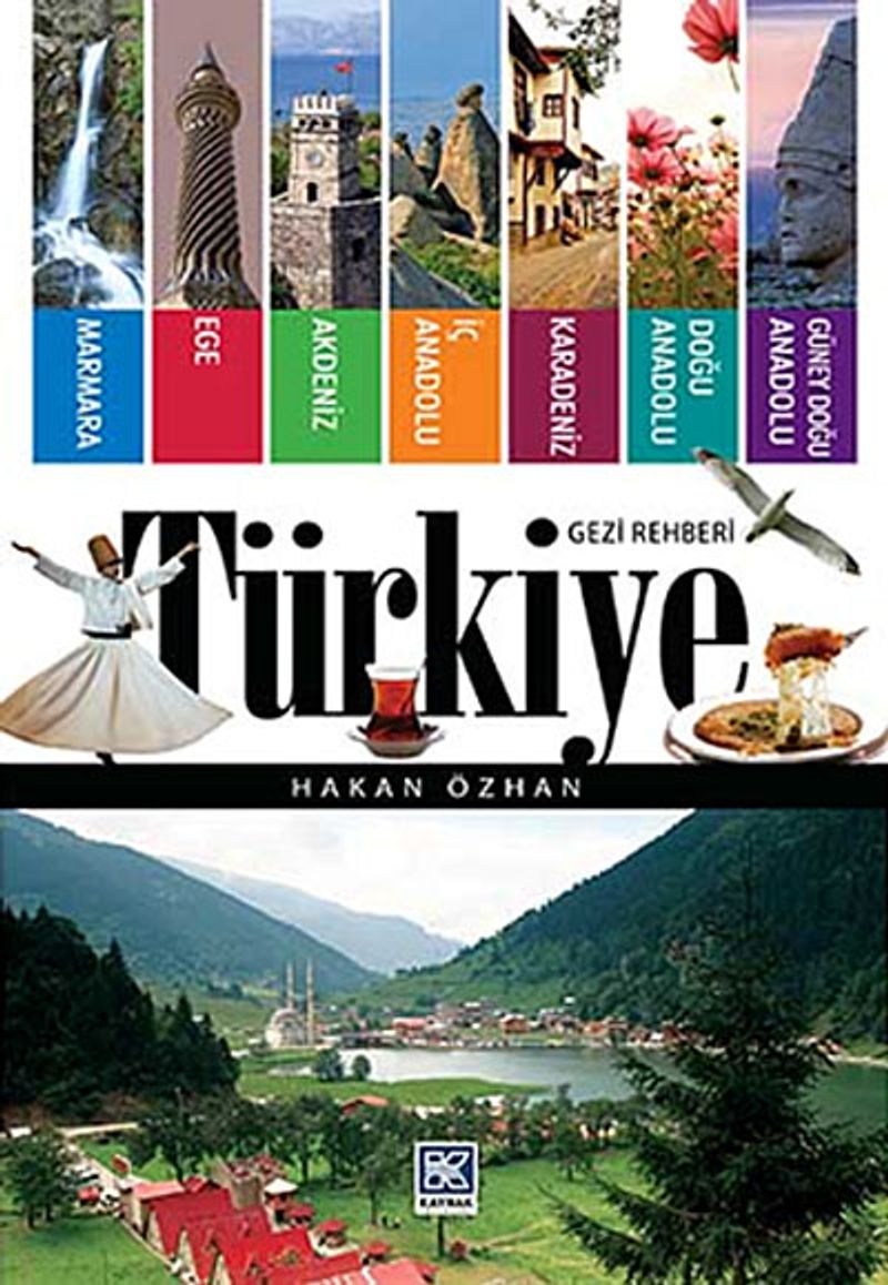 Türkiye Gezi Rehberi kitap kapağı