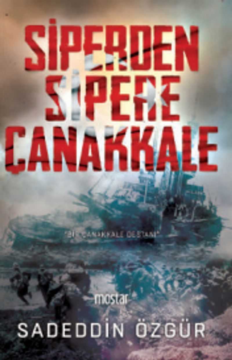 Siperden Sipere Çanakkale kitap kapağı