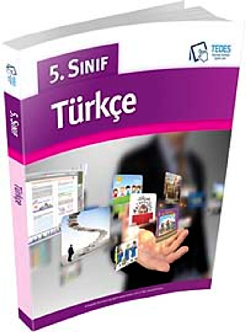 5.Sınıf Türkçe Tedes kitap kapağı