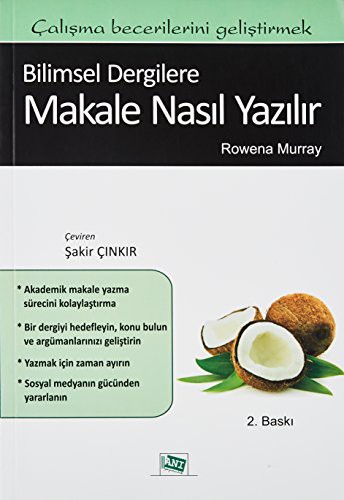 Bilimsel Dergilere Makale Nasıl Yazılır kitap kapağı