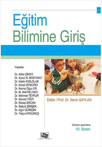 Eğitim Bilimine Giriş kitap kapağı