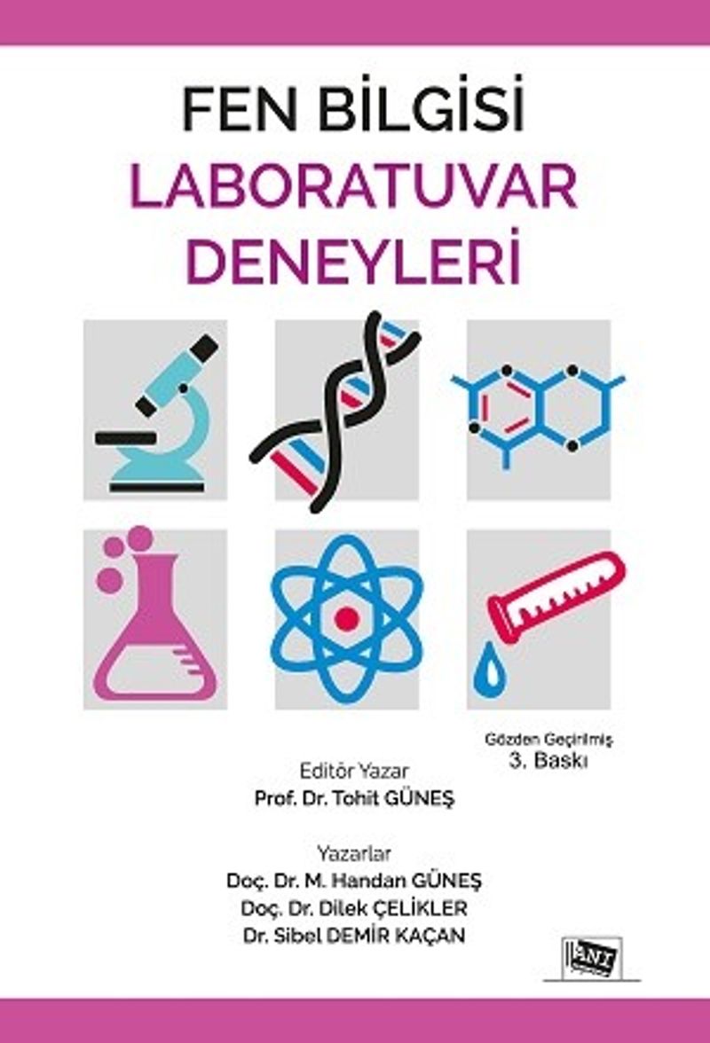 Fen Bilgisi Laboratuvar Deneyleri kitap kapağı