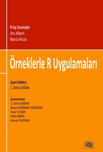 Örneklerle R Uygulamaları kitap kapağı