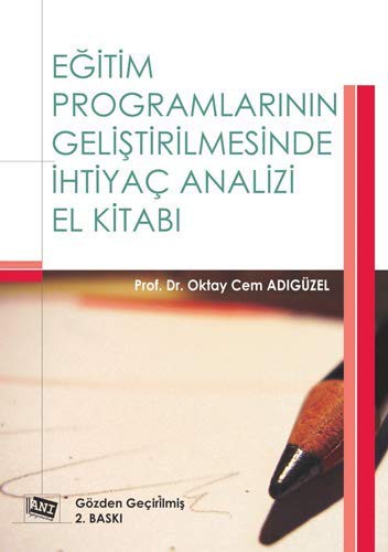 Eğitim Programlarının Geliştirilmesinde İhtiyaç Analizi El Kitabı kitap kapağı