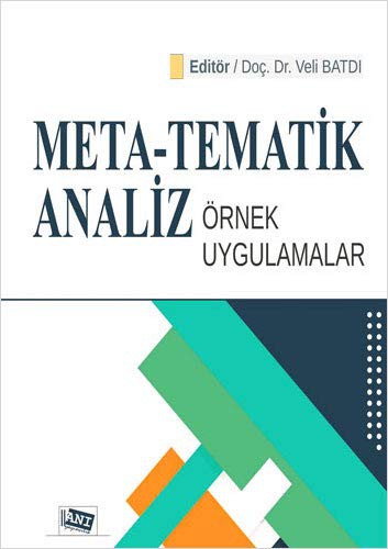 Meta - Tematik Analiz Örnek Uygulamalar kitap kapağı