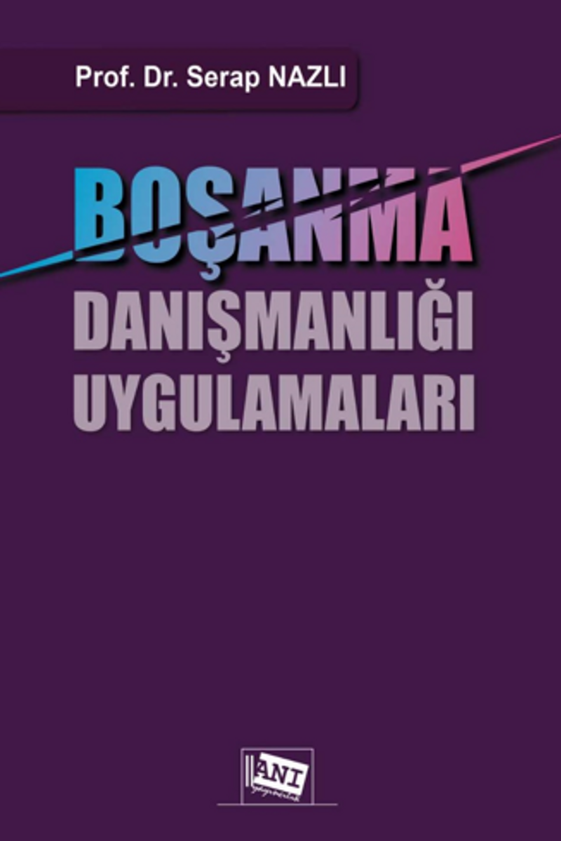 Boşanma Danışmanlığı Uygulamaları kitap kapağı