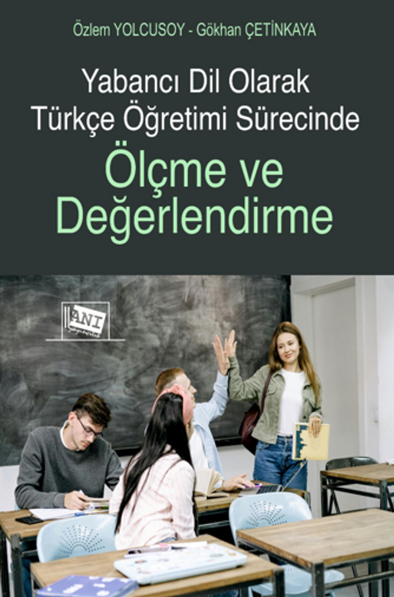 Yabancı Dil Olarak Türkçe Öğretimi Sürecinde Ölçme ve Değerlendirme kitap kapağı