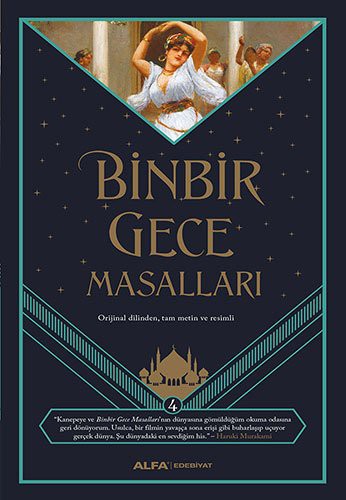 Binbir Gece Masalları 4 kitap kapağı