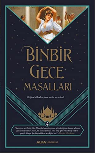 Binbir Gece Masalları 4 (Ciltli) kitap kapağı