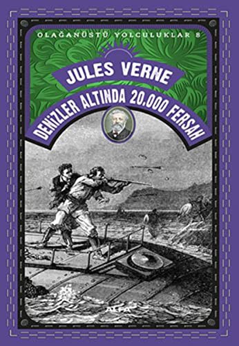 Denizler Altındda 20.000 Fersah kitap kapağı