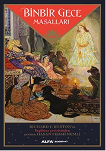 Binbir Gece Masalları (Richard F. Burton Çevirisi) kitap kapağı