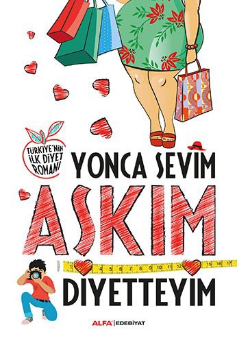 Aşkım Diyetteyim kitap kapağı