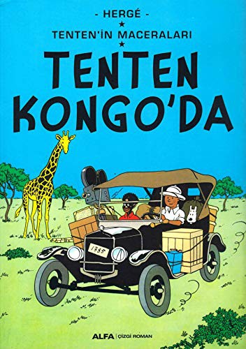 Tenten Kongo'da kitap kapağı