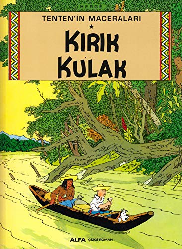 Tenten’in Maceraları / Kırık Kulak kitap kapağı
