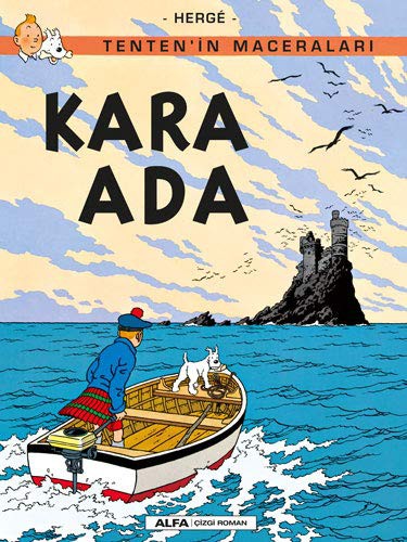 Kara Ada / Tenten’in Maceraları kitap kapağı