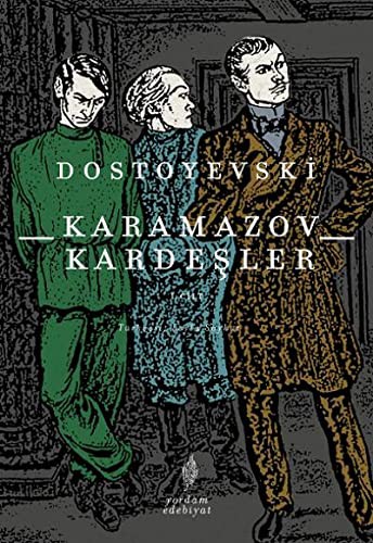 Karamazov Kardeşler 1. Cilt kitap kapağı