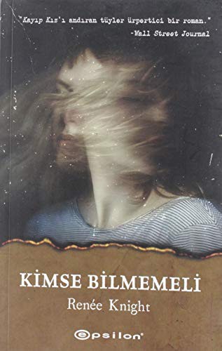 Kimse Bilmemeli kitap kapağı