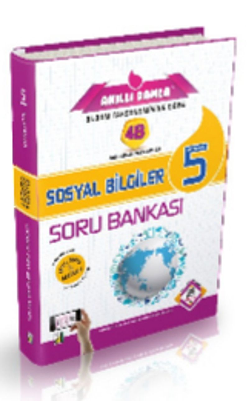 Akıllı Damla 4B Sosyal Bilgiler Soru Bankası (5. Sınıf) kitap kapağı