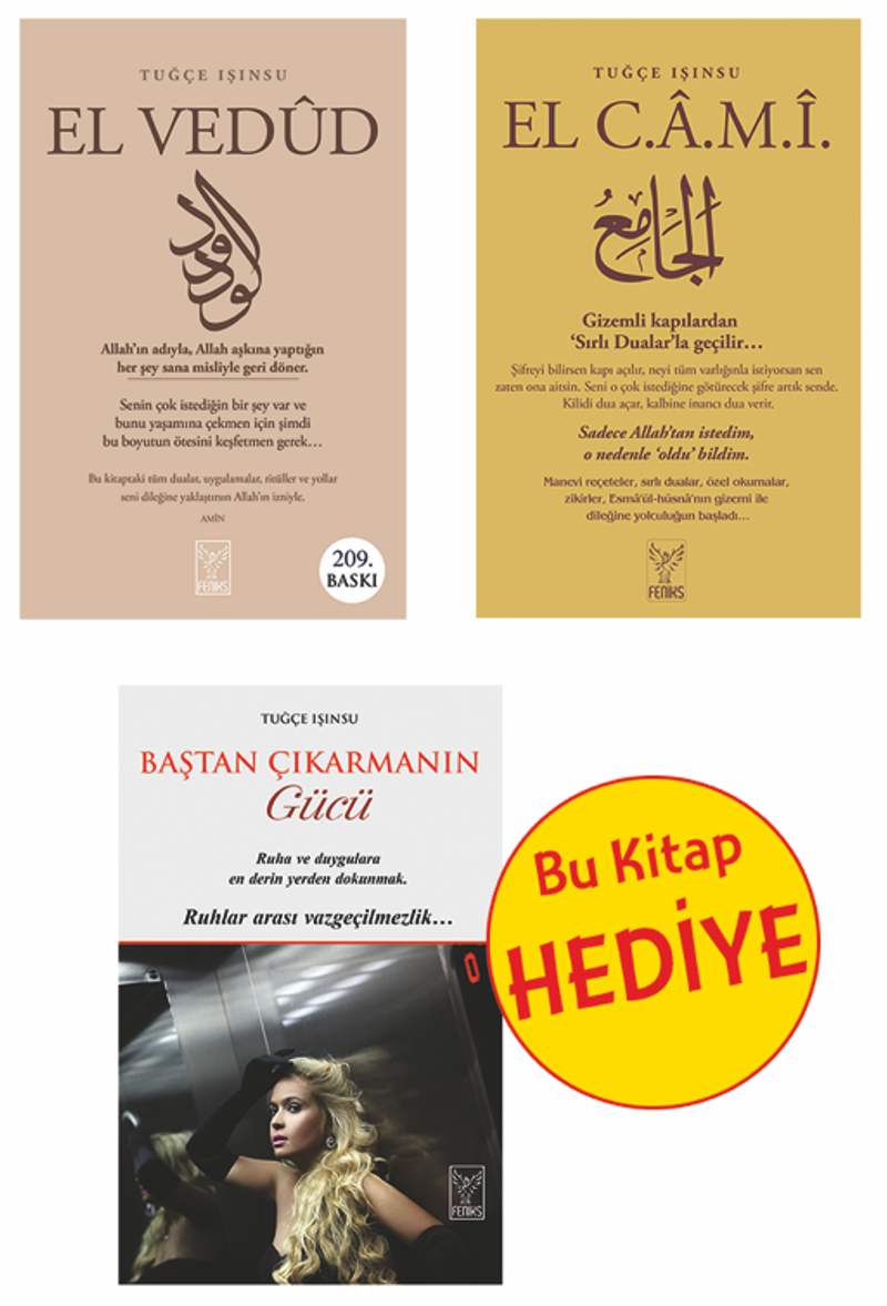 El Vedud - EL Cami (2 Kitap) (Baştan Çıkarmanın Gücü-Hediye) kitap kapağı