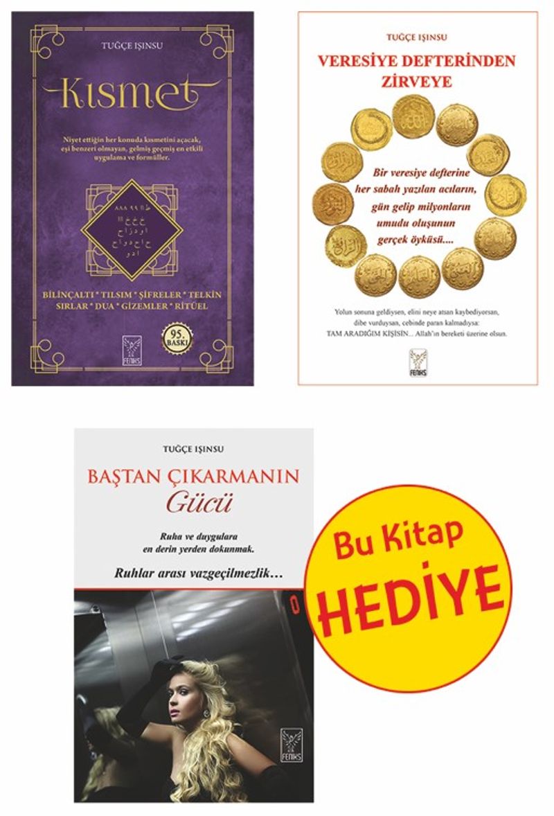 Kısmet-Veresiye Defteri (2 Kitap) (Baştan Çıkarmanın Gücü-Hediye) kitap kapağı