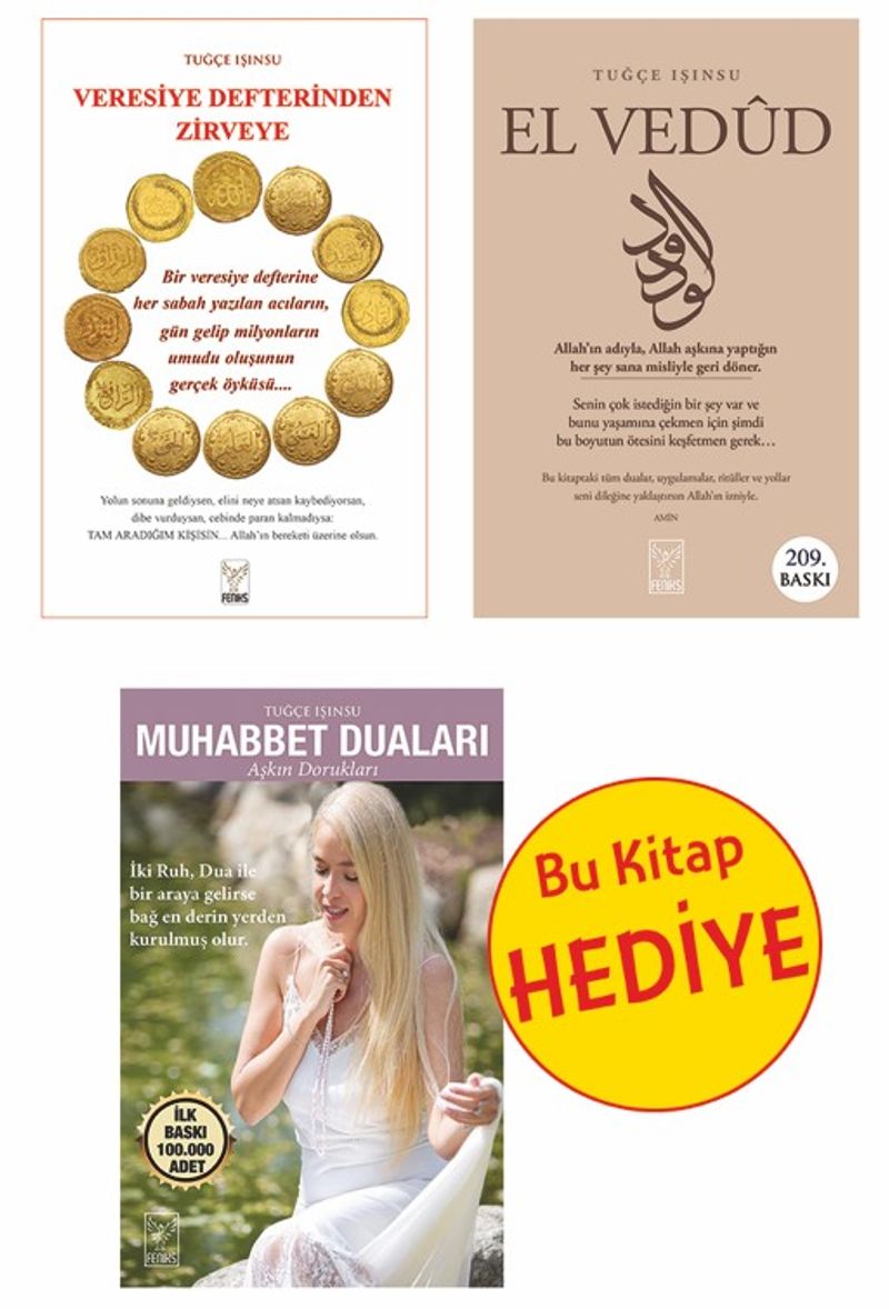 El Vedud - Veresiye Defteri (2 Kitap) (Muhabbet Duaları Hediye) kitap kapağı