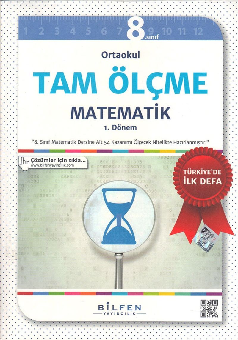 8. Sınıf Ortaokul Tam Ölçme Matematik kitap kapağı